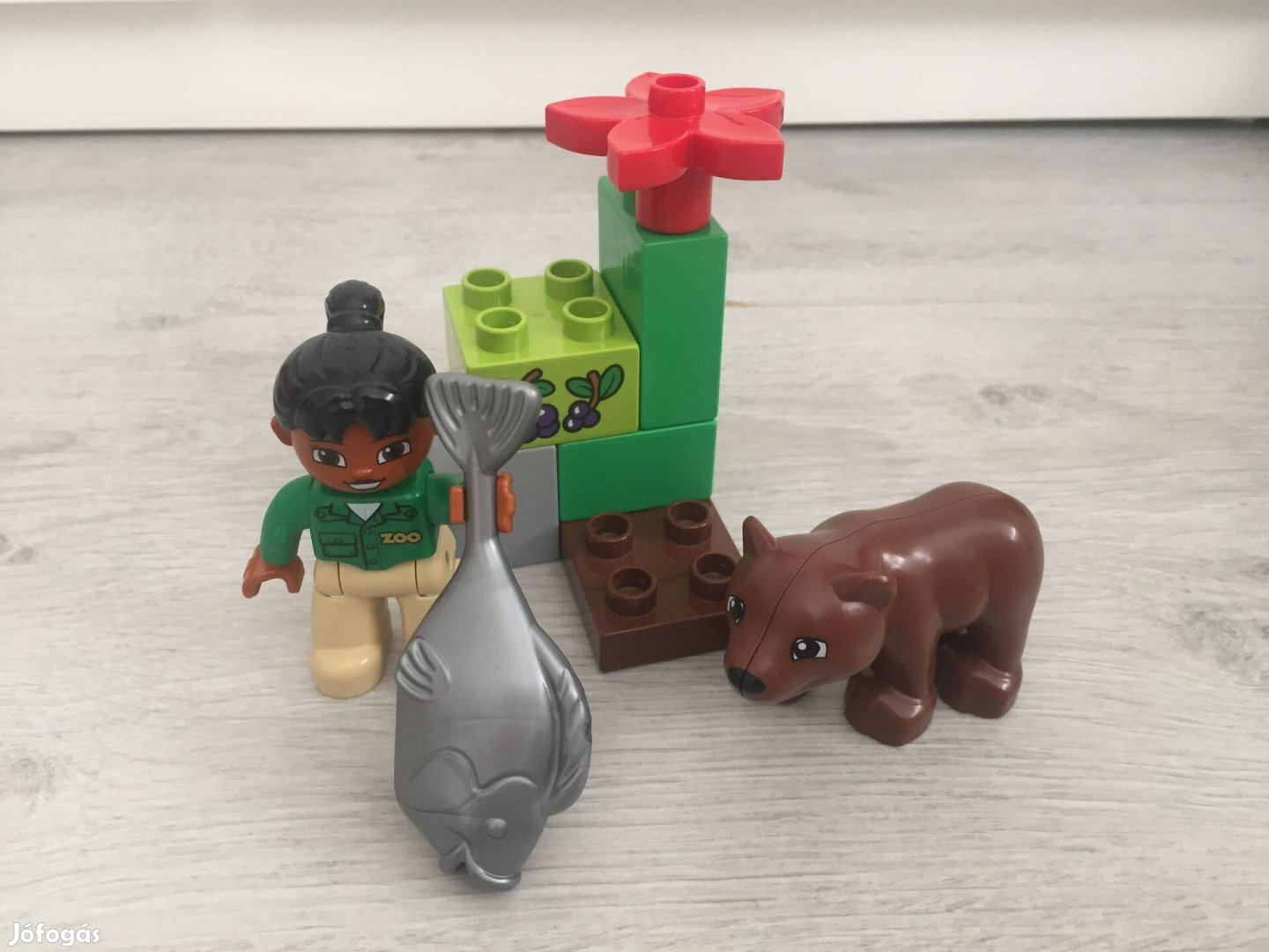 Újszerű, hiánytalan Lego Duplo Állatkerti gondozás szett