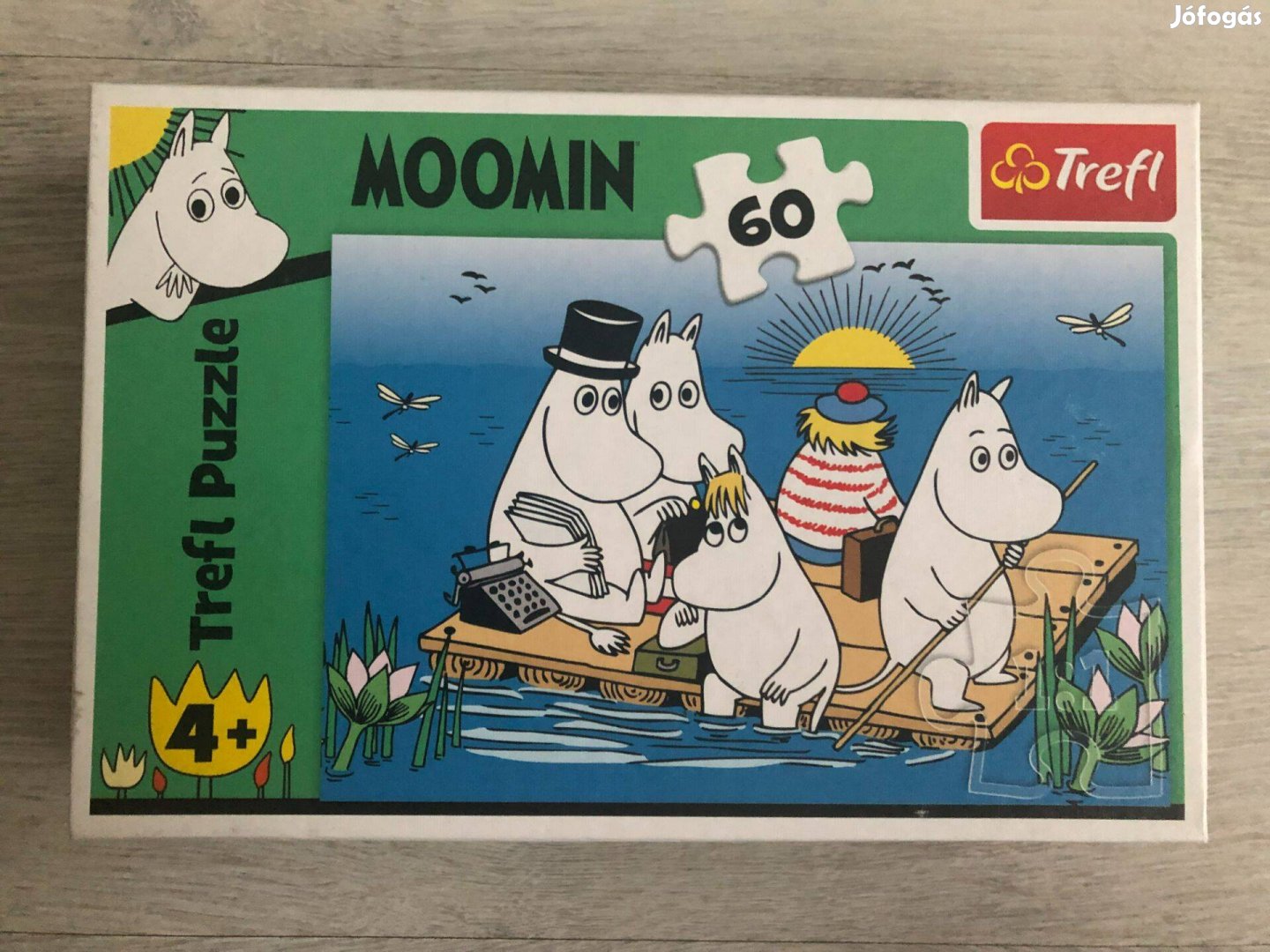 Újszerű, hiánytalan Trefl Moomin / Mumin kirakó, puzzle - 4+, 60 db