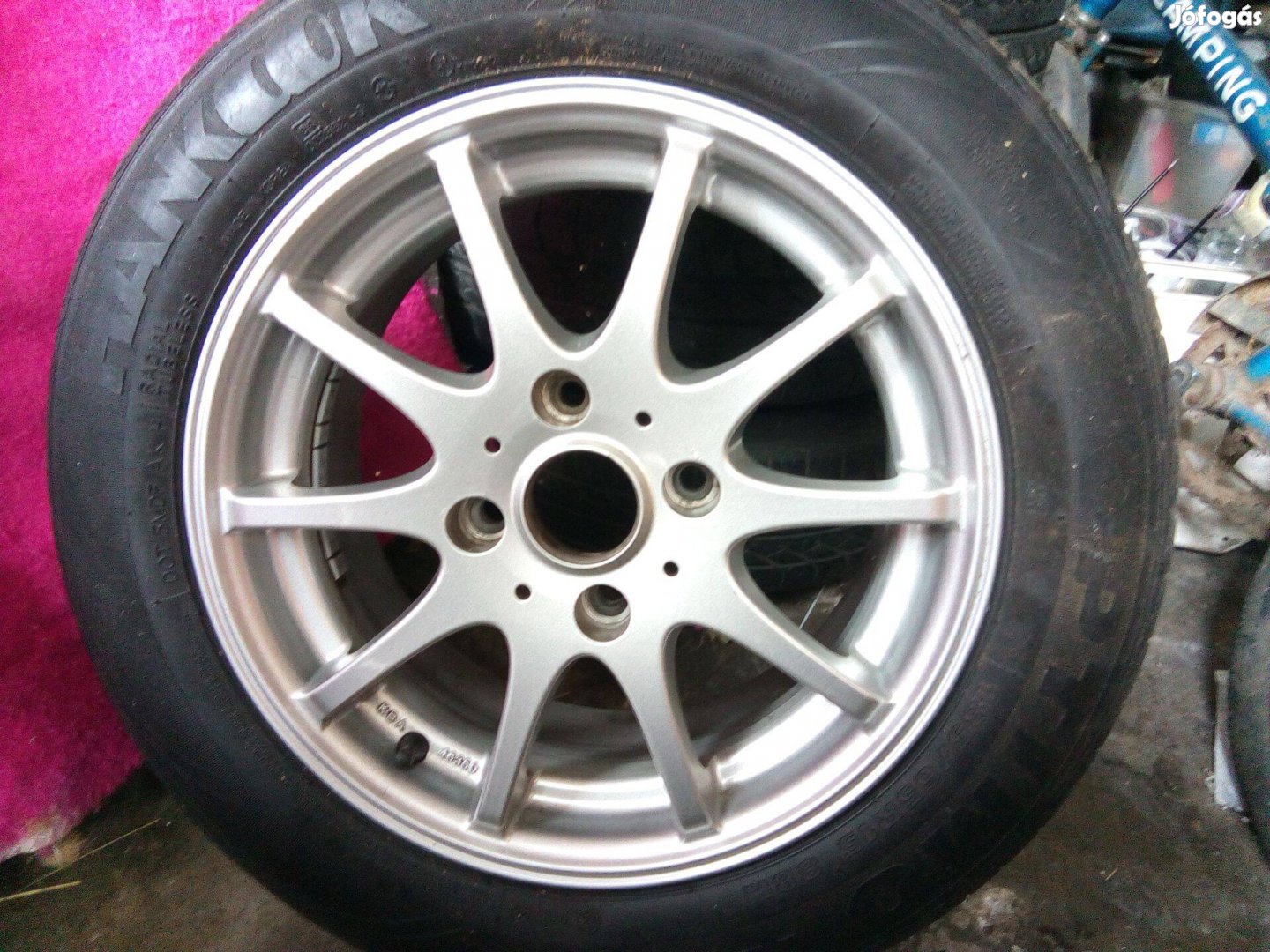 Újszerű állapotban Alufelni garnitúra 15" 4 x 114,3 elosztással !!!