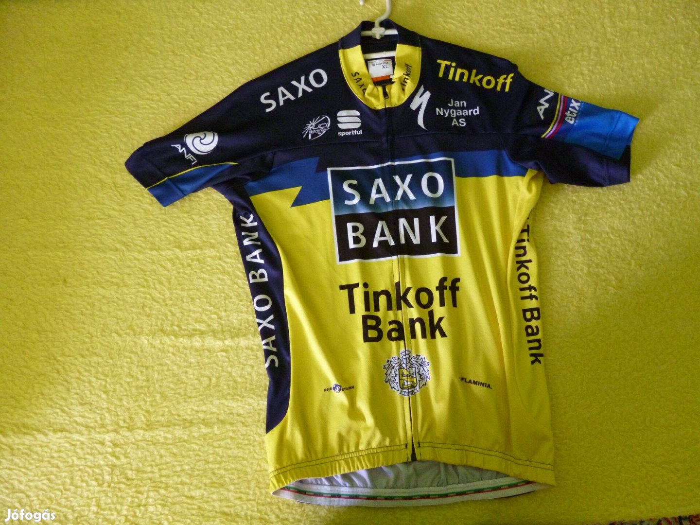 Újszerű állapotú Tinkoff/Saxobank mez