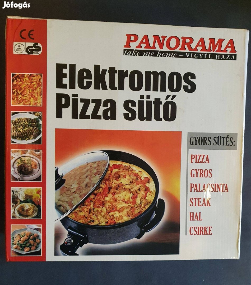 Újszerű állapotú elektromos pizza sütő