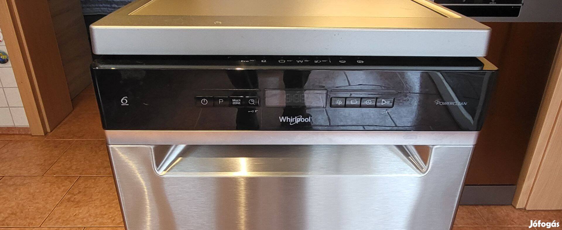 Újszerű állaptban lévő mosogatógép Whirlpool