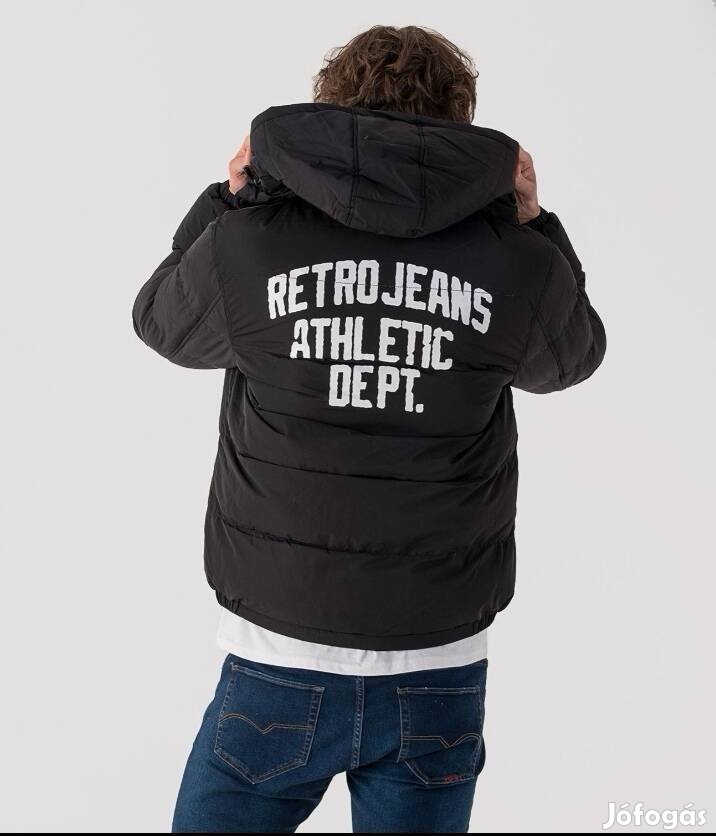 Újszerű eredeti Retro Jeans férfi kabát - M/L