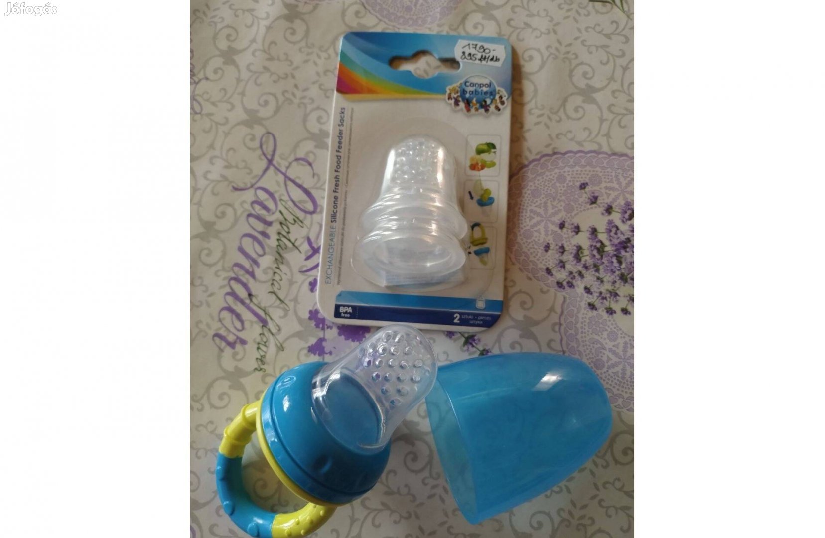 Újszerű etető cumi etetőcumi és 2 új pótcumi eladó