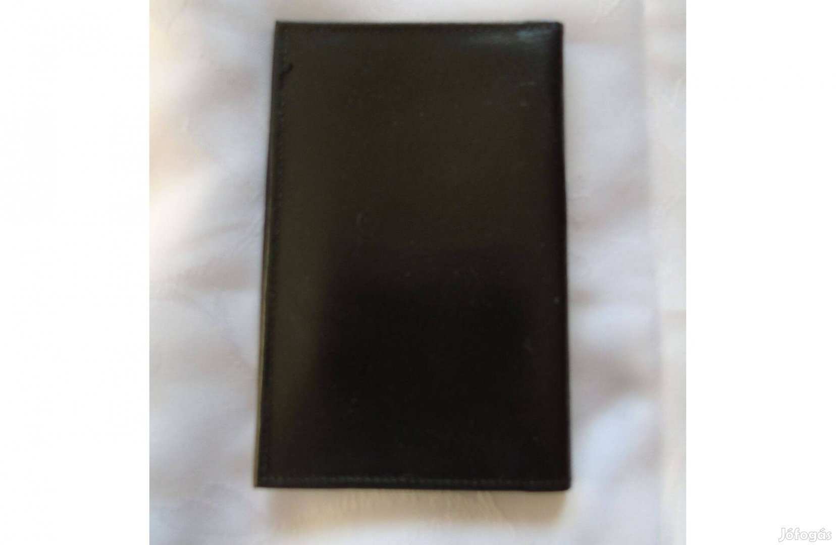 Újszerű fekete bőr irattartó brifkó