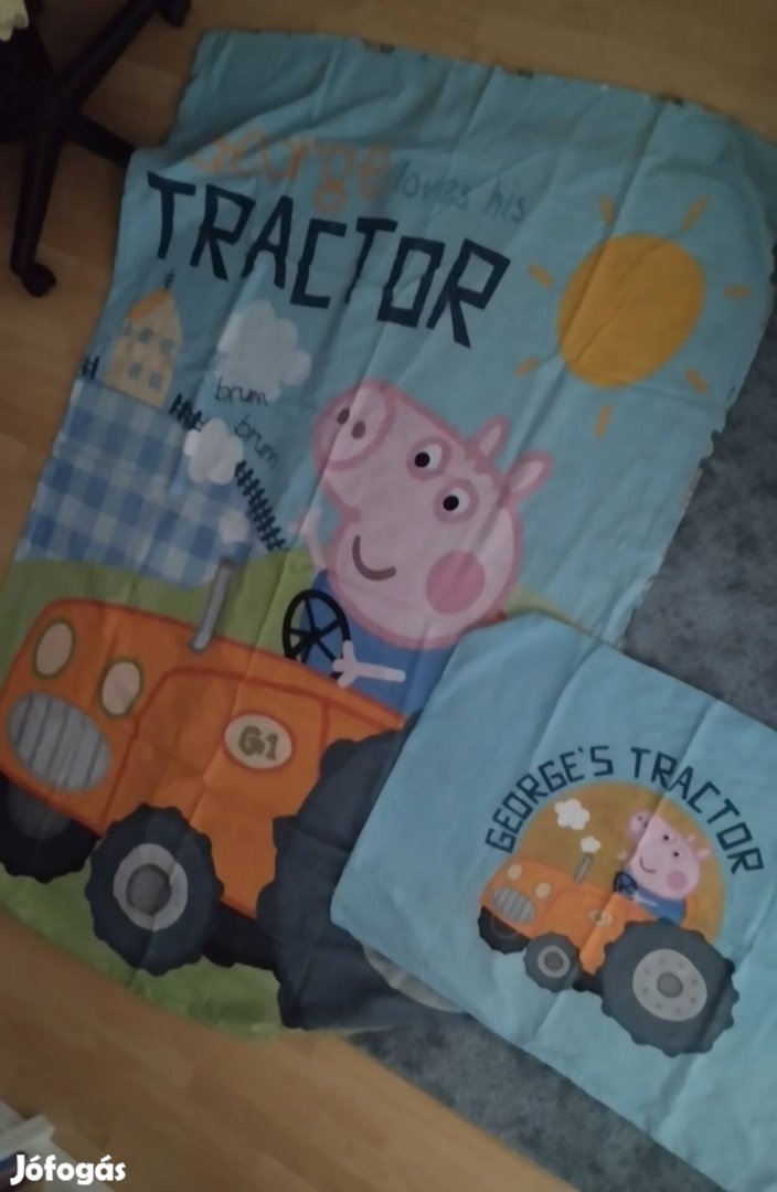 Újszerű felnőtt méretű Peppa malac ágyneműhuzat