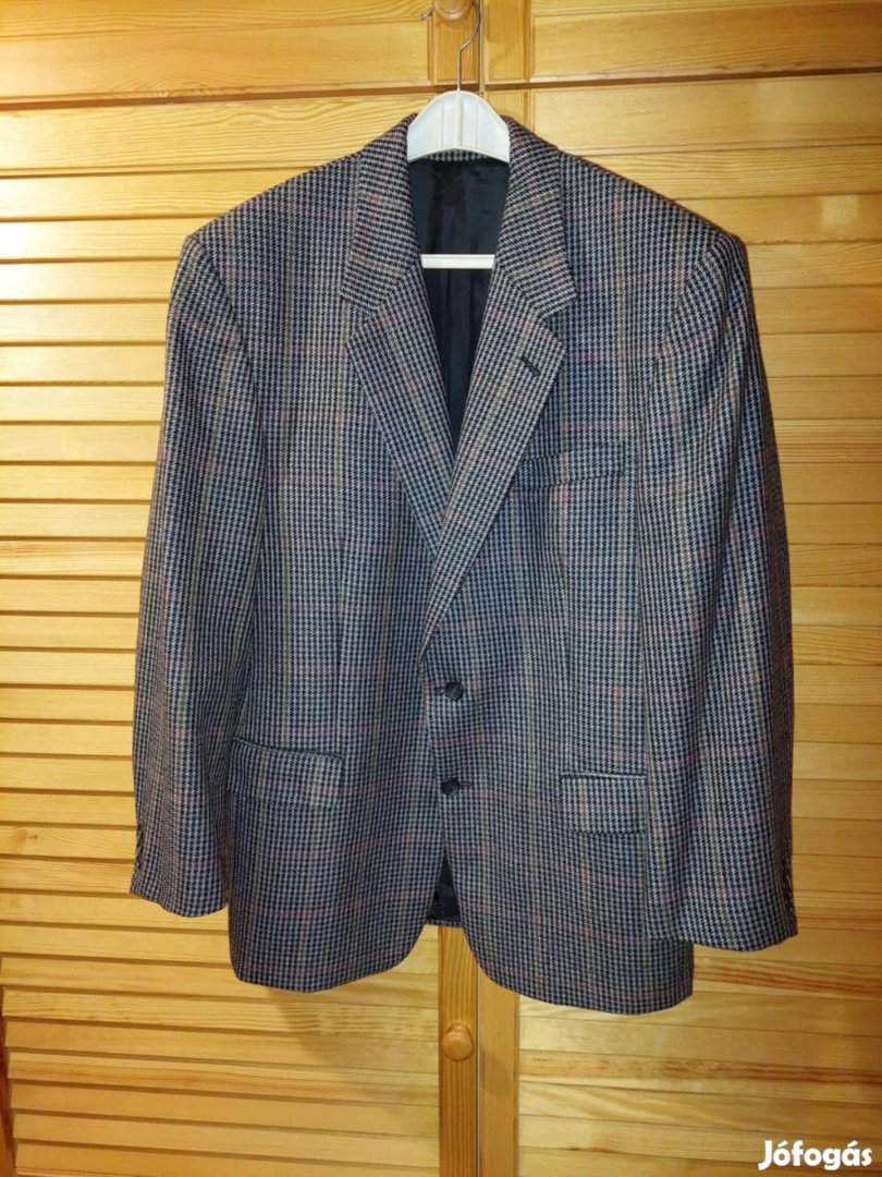 Újszerű férfi gyapjú zakó eladó 50es méret