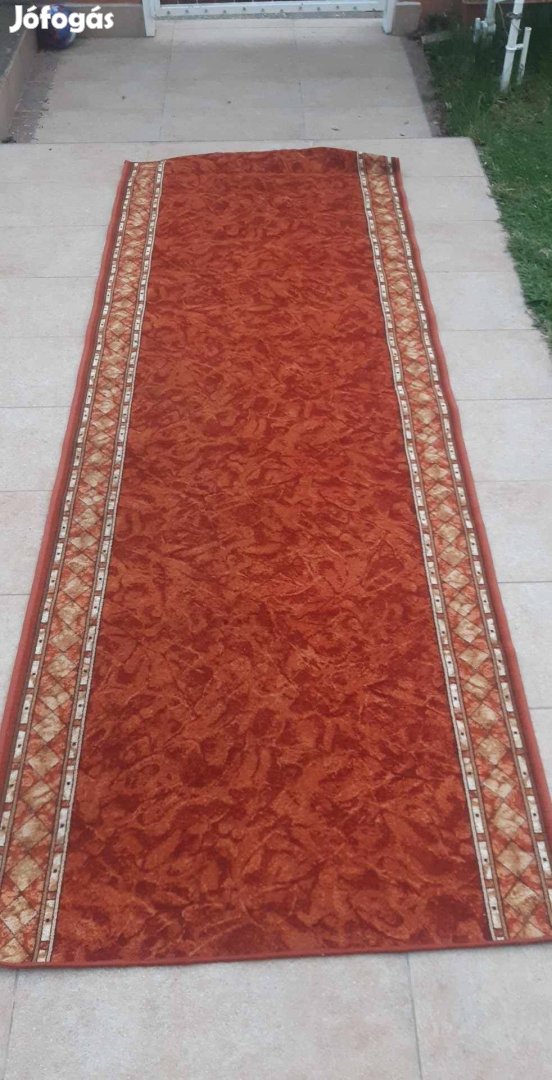 Újszerű futó szőnyeg 100x267 cm Terra színben