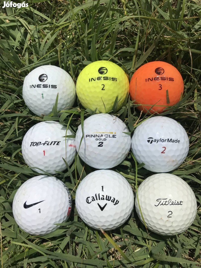Újszerű golflabdák