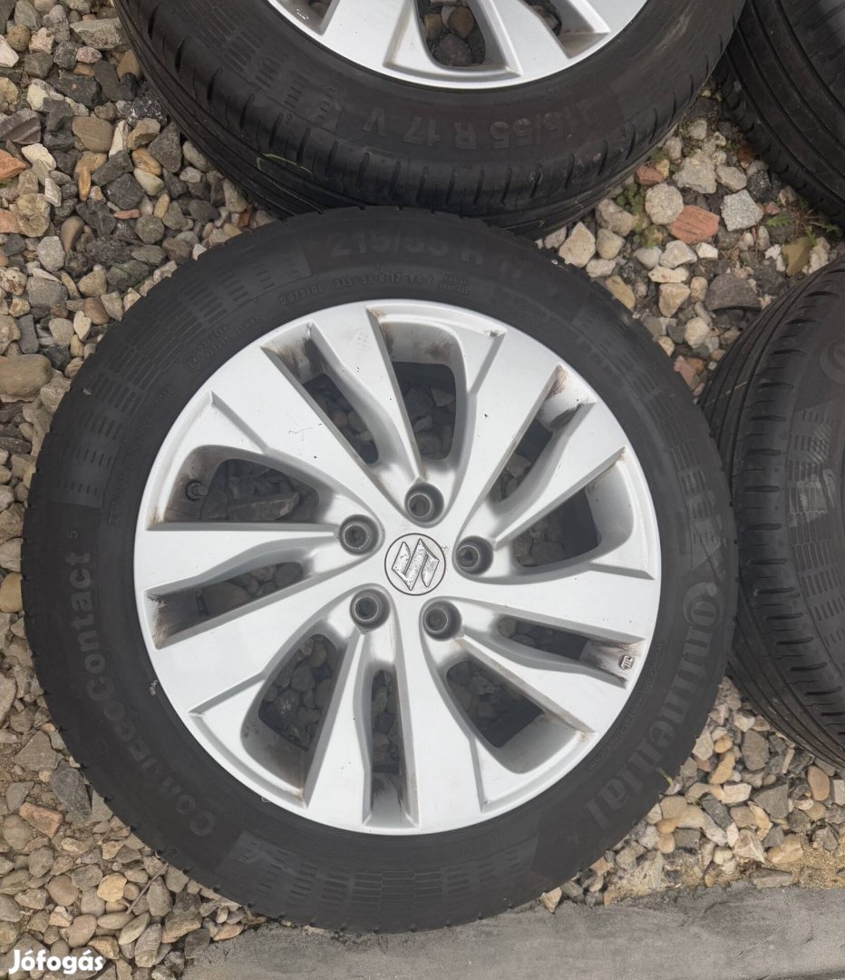 Újszerű gyári Suzuki alufelni 215/55r17