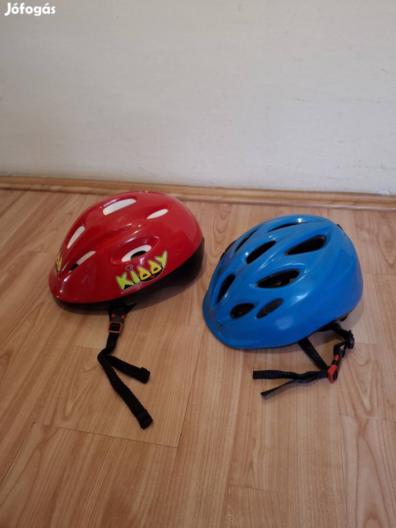 Újszerű gyermek bukósisak eladó, fontos kerékpár roller