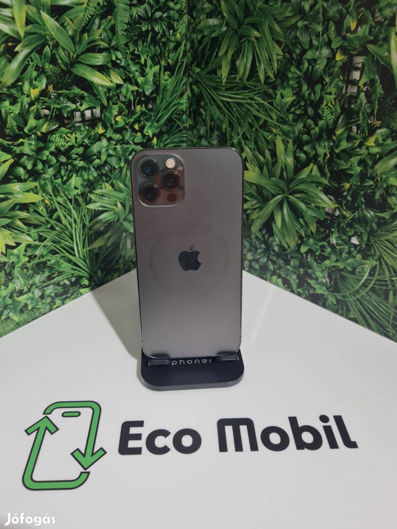 Újszerű iphone 12 Pro 128gb, kártyafüggetlen, 1 év jótállással