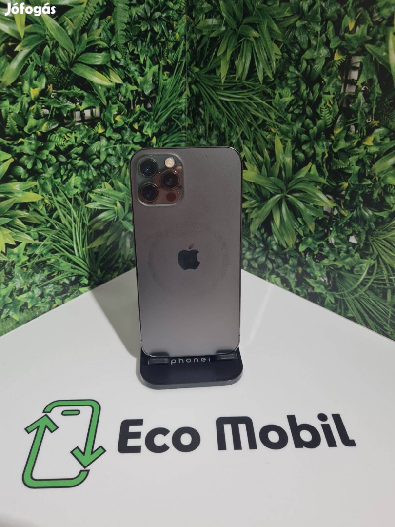 Újszerű iphone 12 Pro 128gb, kártyafüggetlen, 1év jótállással