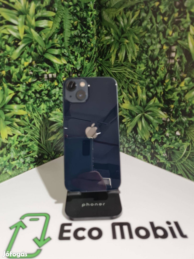 Újszerű iphone 13 128gb, kártyafüggetlen,1 év jótállással
