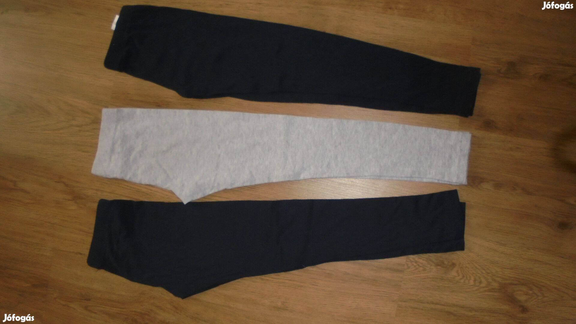 Újszerű lányka leggings nadrág 140 - 3 féle - Pepco - szürke sötétkék