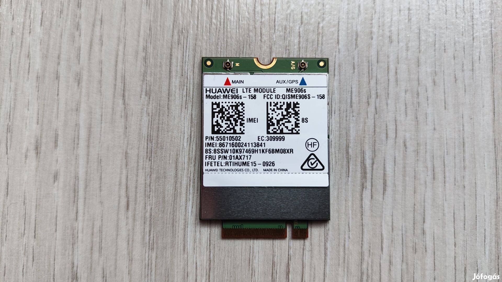 Újszerű laptop 4G LTE Huawei ME906s WWAN kártya Lenovo