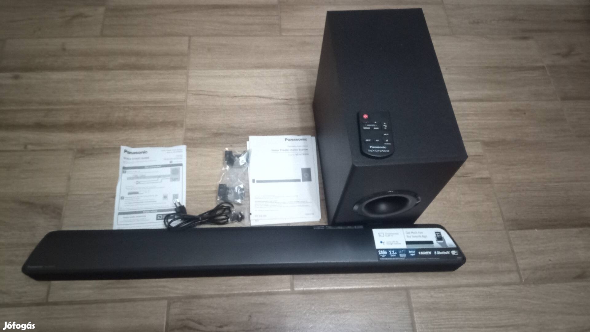 Újszerű panasonic 2.1 hang projektor