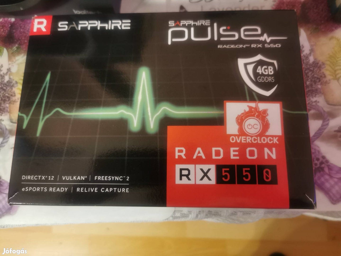 Újszerű radeon rx 550 4gb ddr5 videókártya, Áron Alul!! 