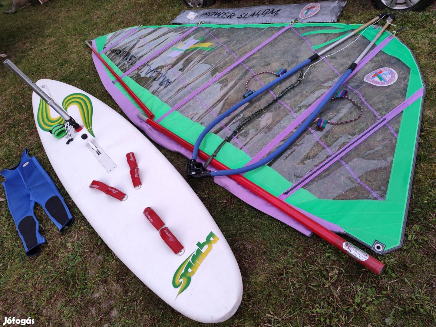 Újszerű,sérülésmentes Samba szörf kezdőknek 230 liter+SUP-ra is jó