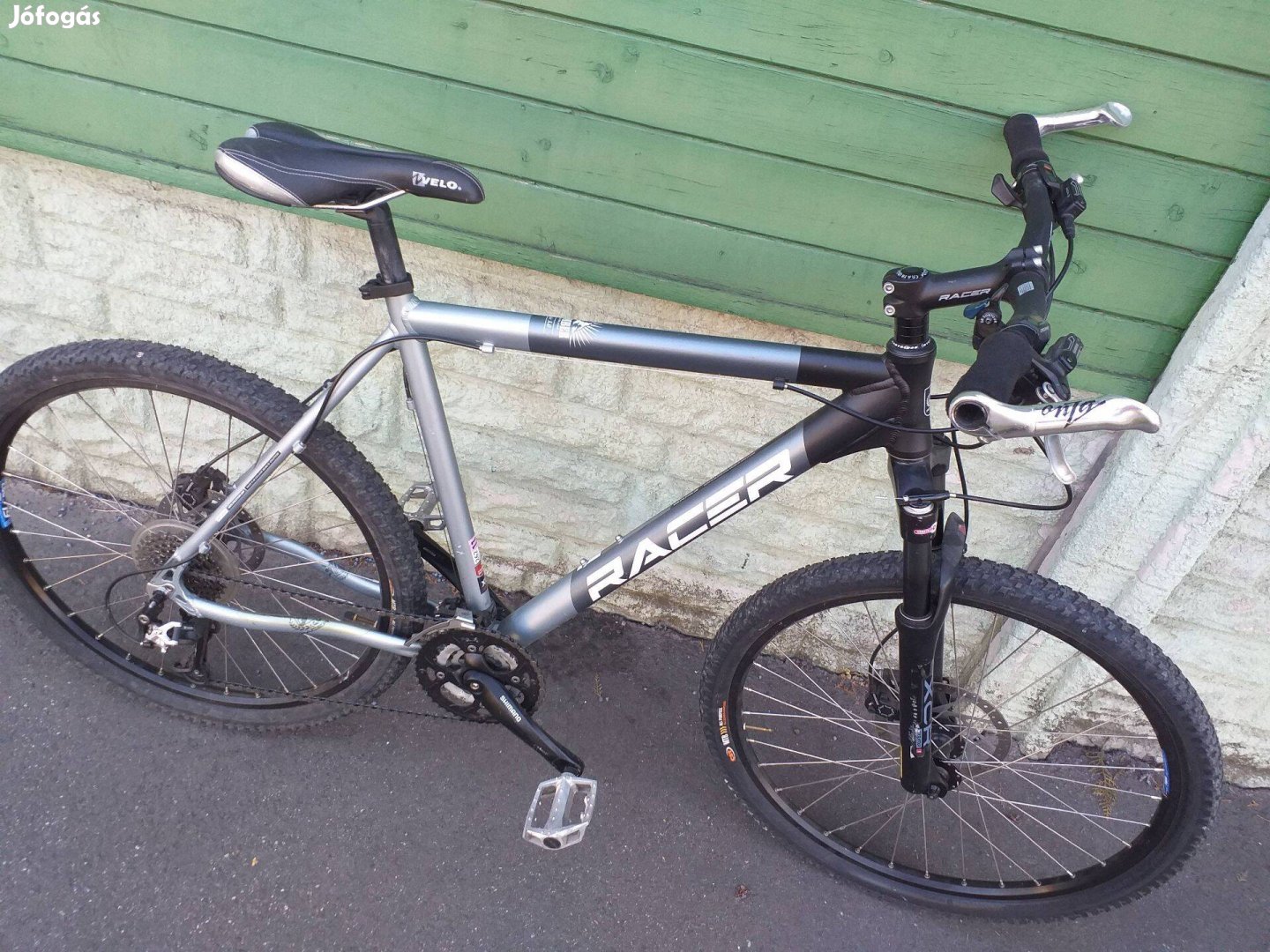 Újszerű svájci Racer hidrofékes Deore XT, kerékpár, bicikli
