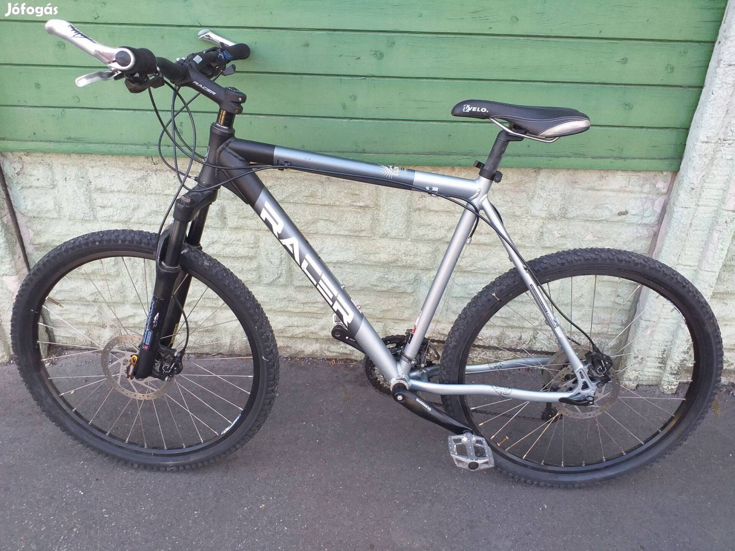 Újszerű svájci Racer hidrofékes Deore XT, kerékpár, bicikli