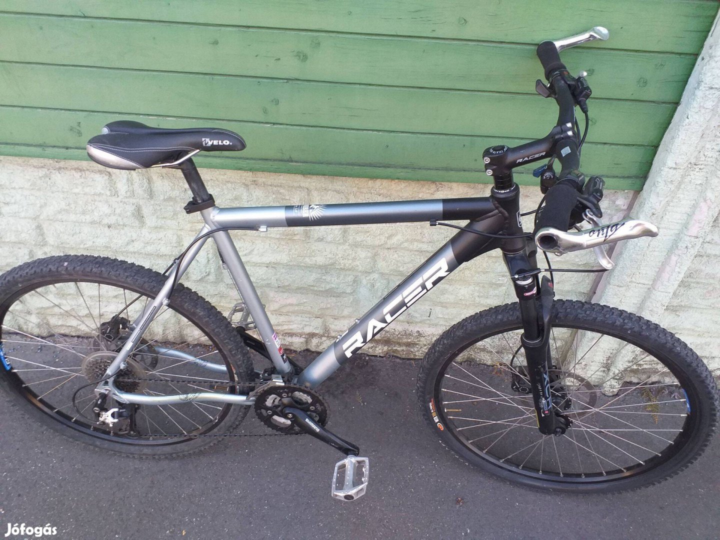 Újszerű svájci Racer hidrofékes Deore XT, kerékpár, bicikli