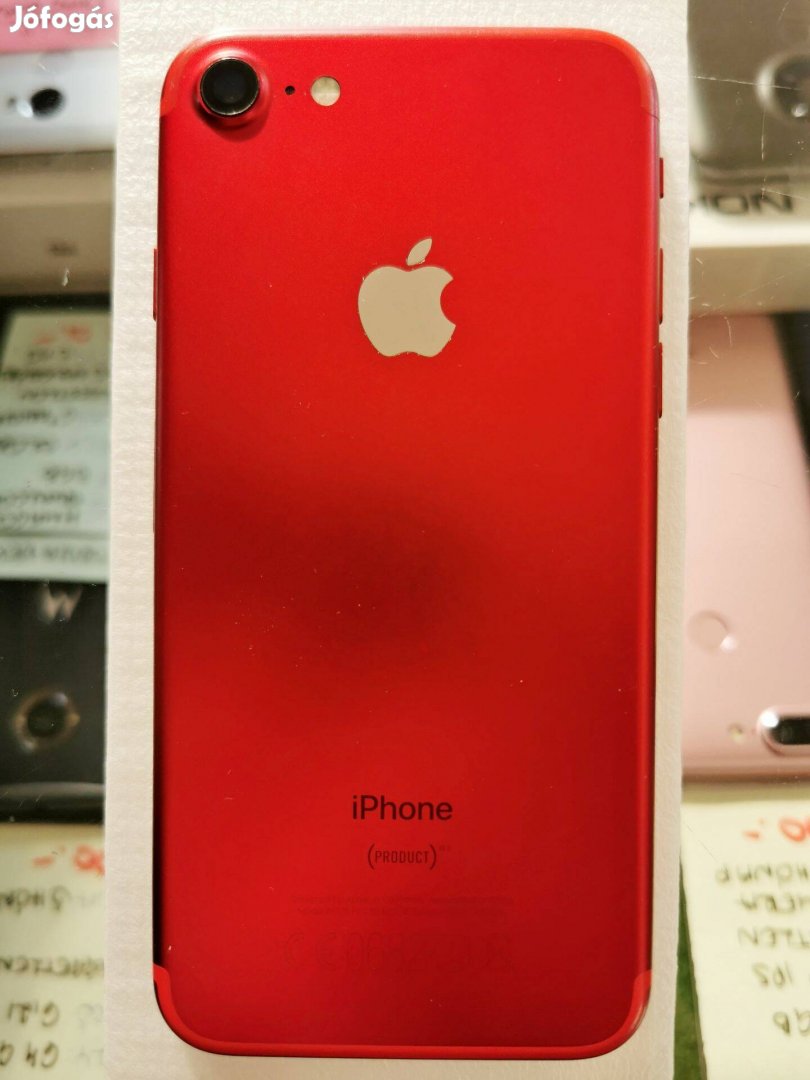 Újszerű új aku iphone 7 128gb red product 3 hónap garancia 100%
