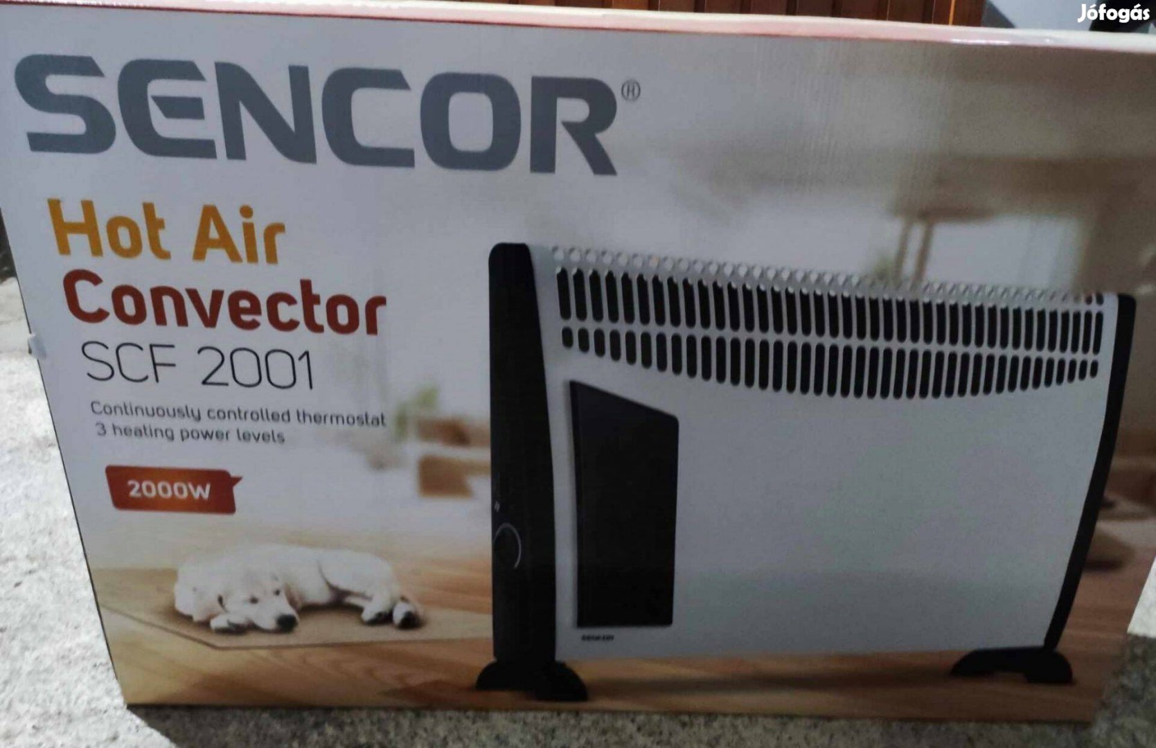 Újszerű ventilátoros fűtő konvektor