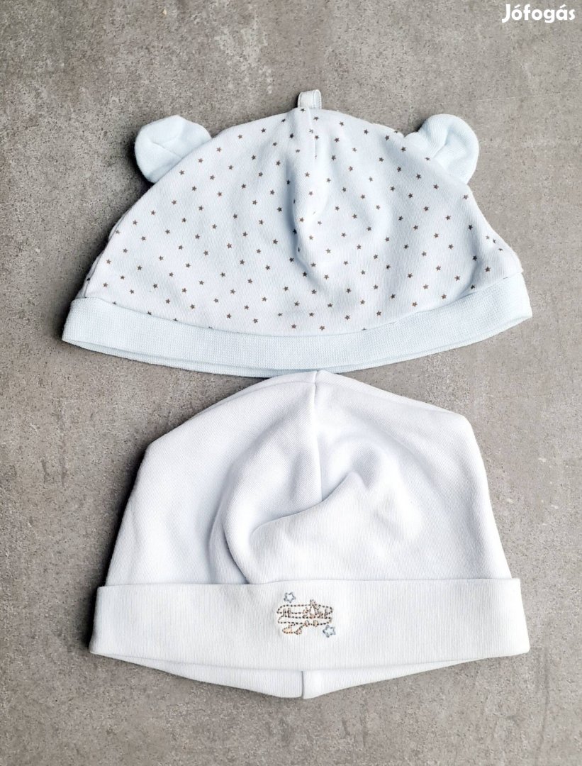 Újszülött pamut sapka csomag