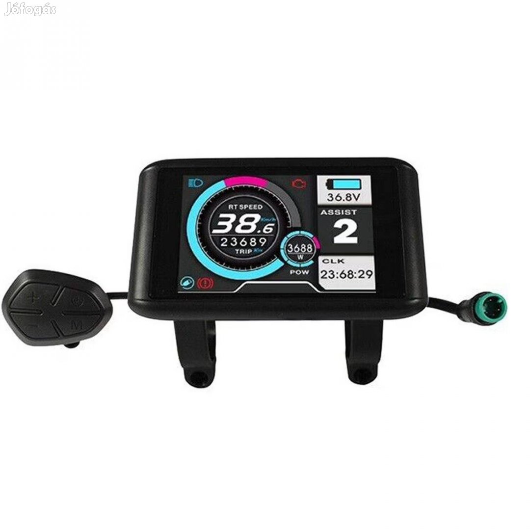 Ukc1 színes LCD kijelző 36-72V (OMD program)