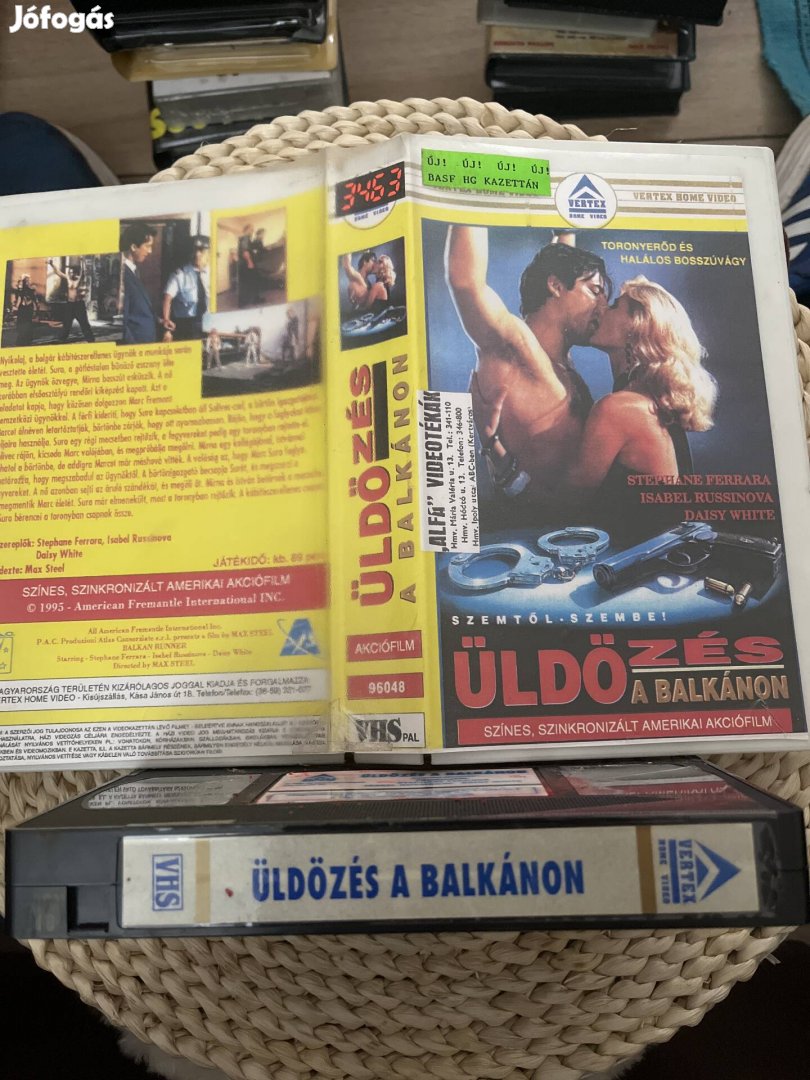 Üldözés a balkánon vhs