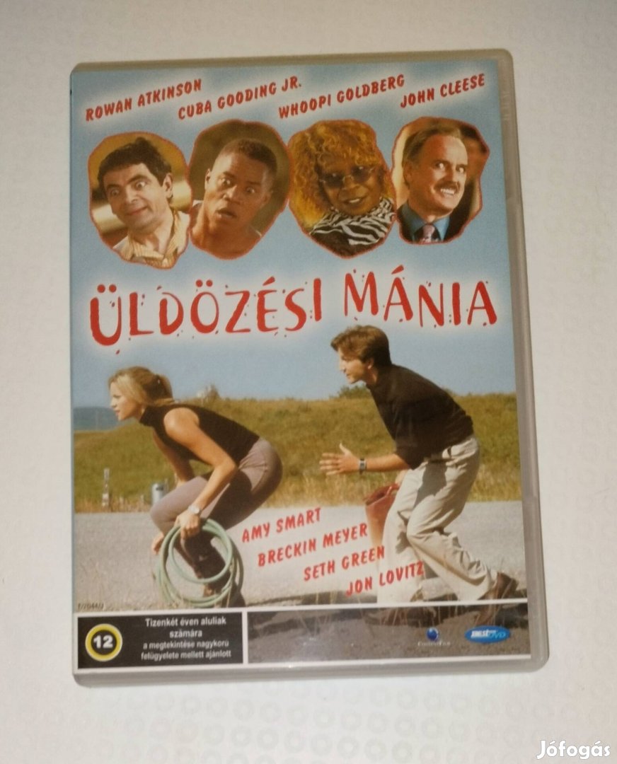 Üldözési mánia dvd Rowan Atkinson , Whoopi Goldberg