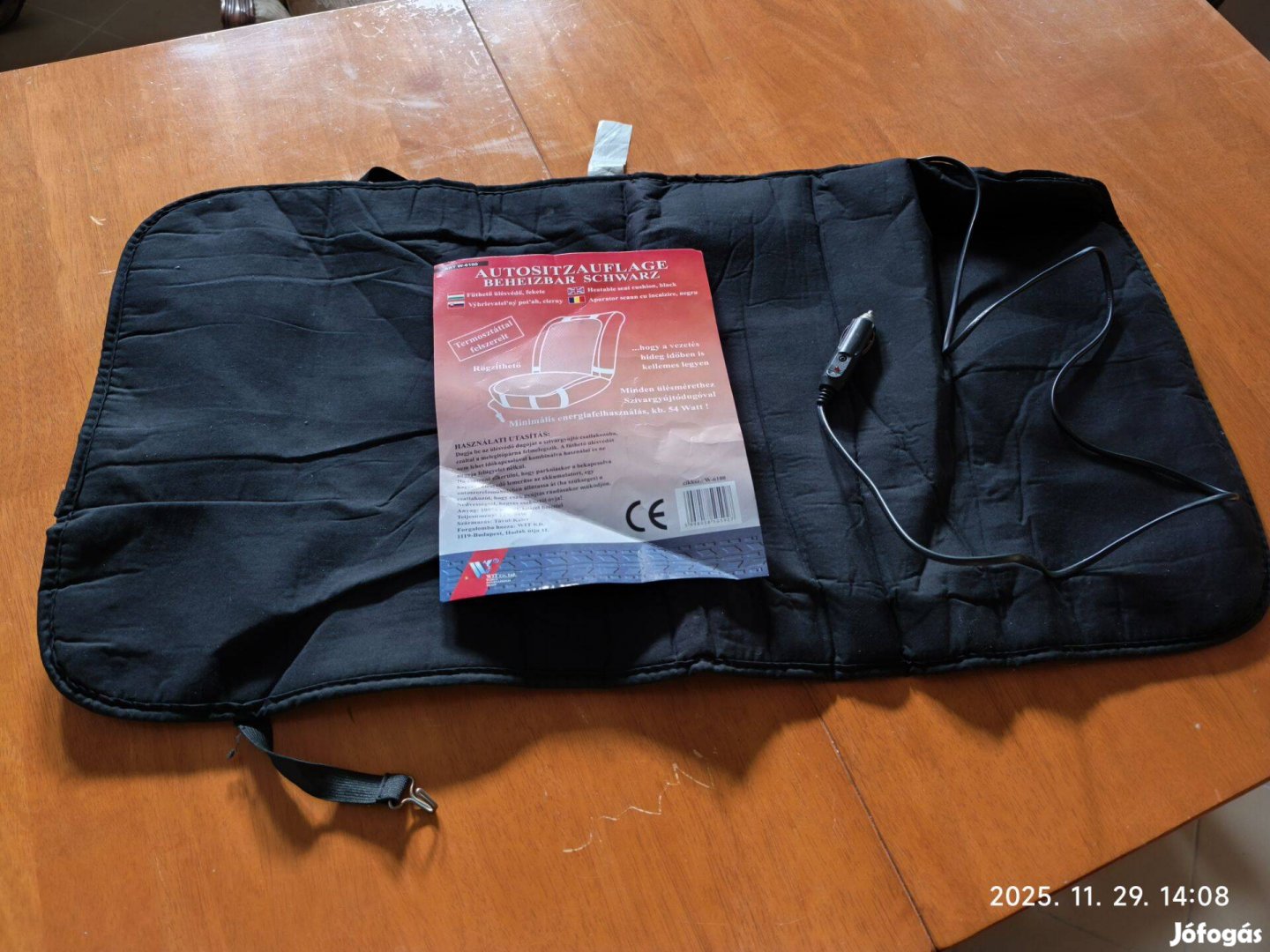 Ülésfűtés, fűthető ülésvédő