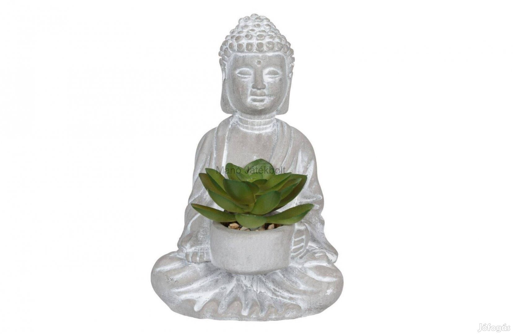 Ülő Buddha művirággal