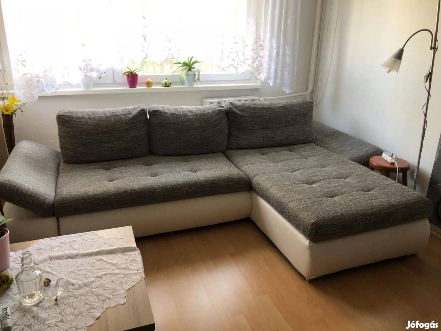 Ülőgarnitúra ágyazható, relax funkcióval kanapéágy 303/88/185 cm