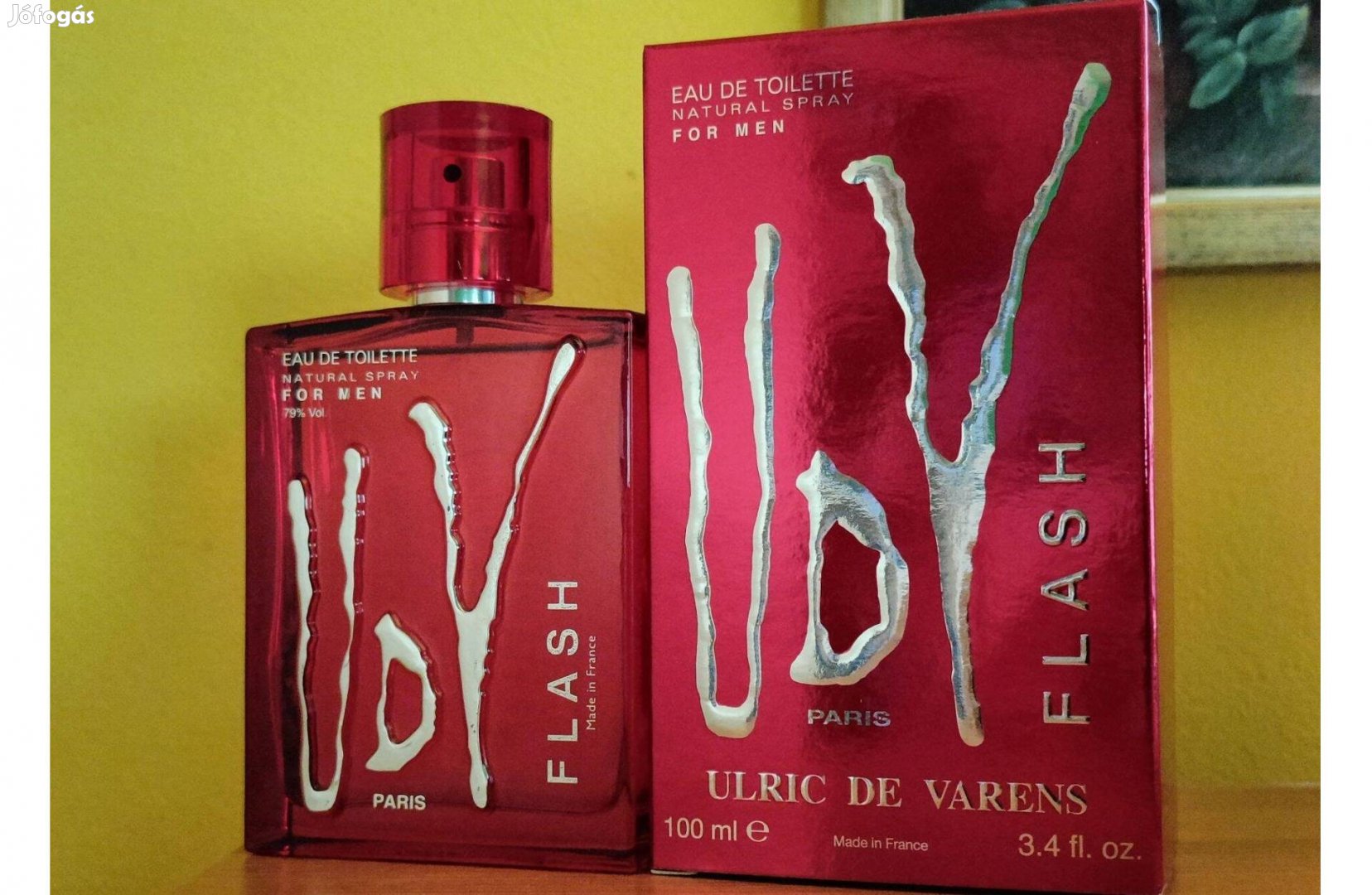 Ulric de Varens : Flash férfi parfüm (Invictus Aqua jellegű illat)