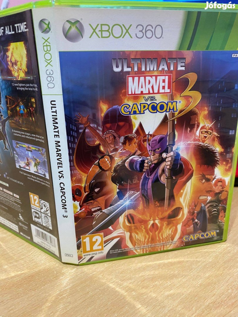 Ultimate Marvel vs. Capcom 3 - eredeti xbox360 játék