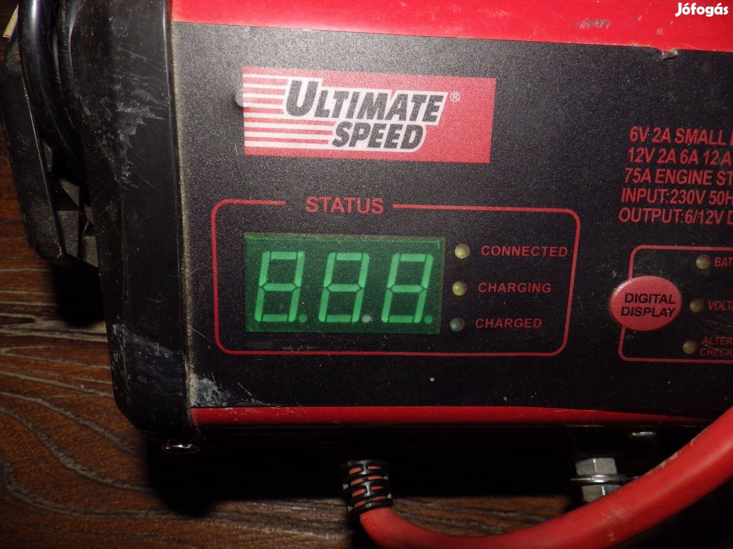 Ultimate Speed ULG 12 B3 akumlátortöltő akku töltő bikázó Siófok