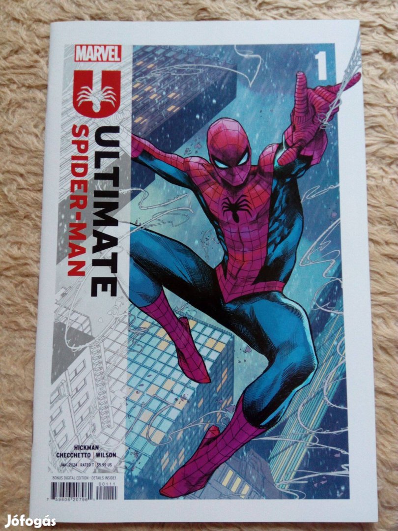 Ultimate Spider-man Marvel képregény 1A. száma eladó (Pókember)!