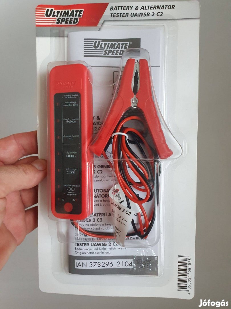Ultimate speed battery tester, új