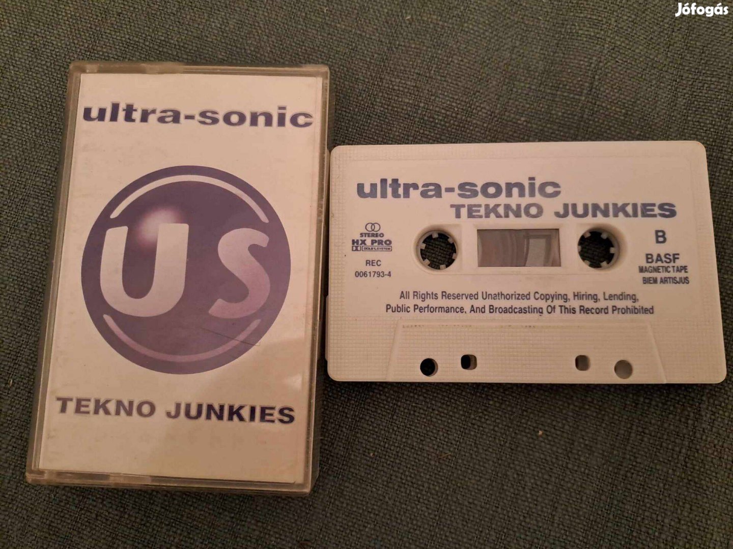 Ultra-Sonic: Tekno Junkies kazetta