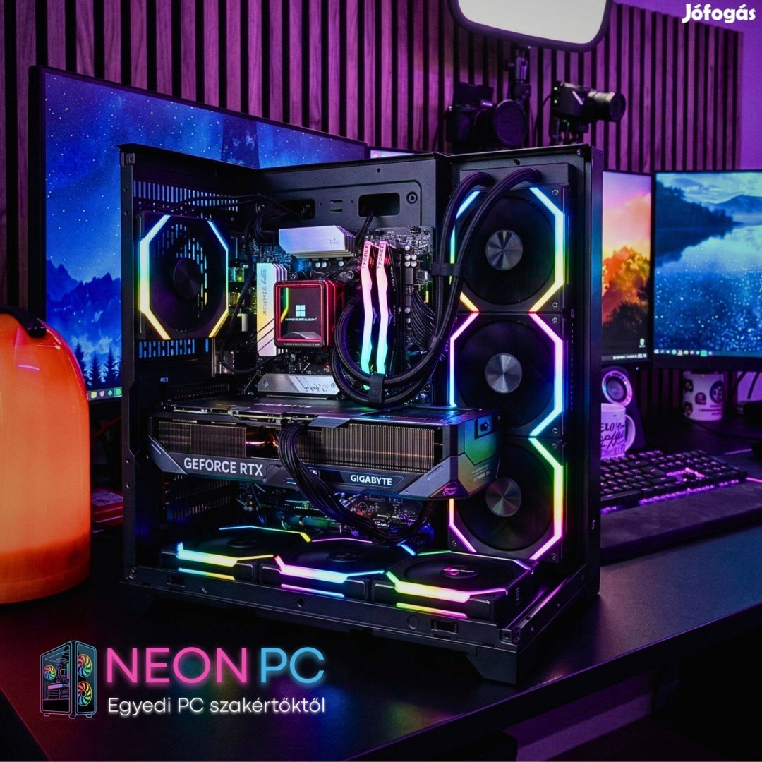 Ultraerős, vadonatúj PC DDR5 32GB, 5080 16GB, 7500X3D