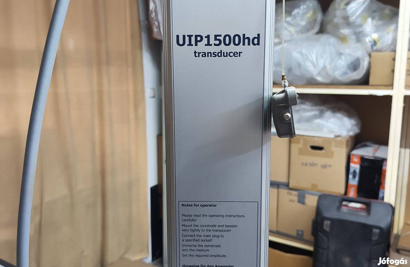 Ultrahangos szuperkeverő folyamatos átfolyású nagy