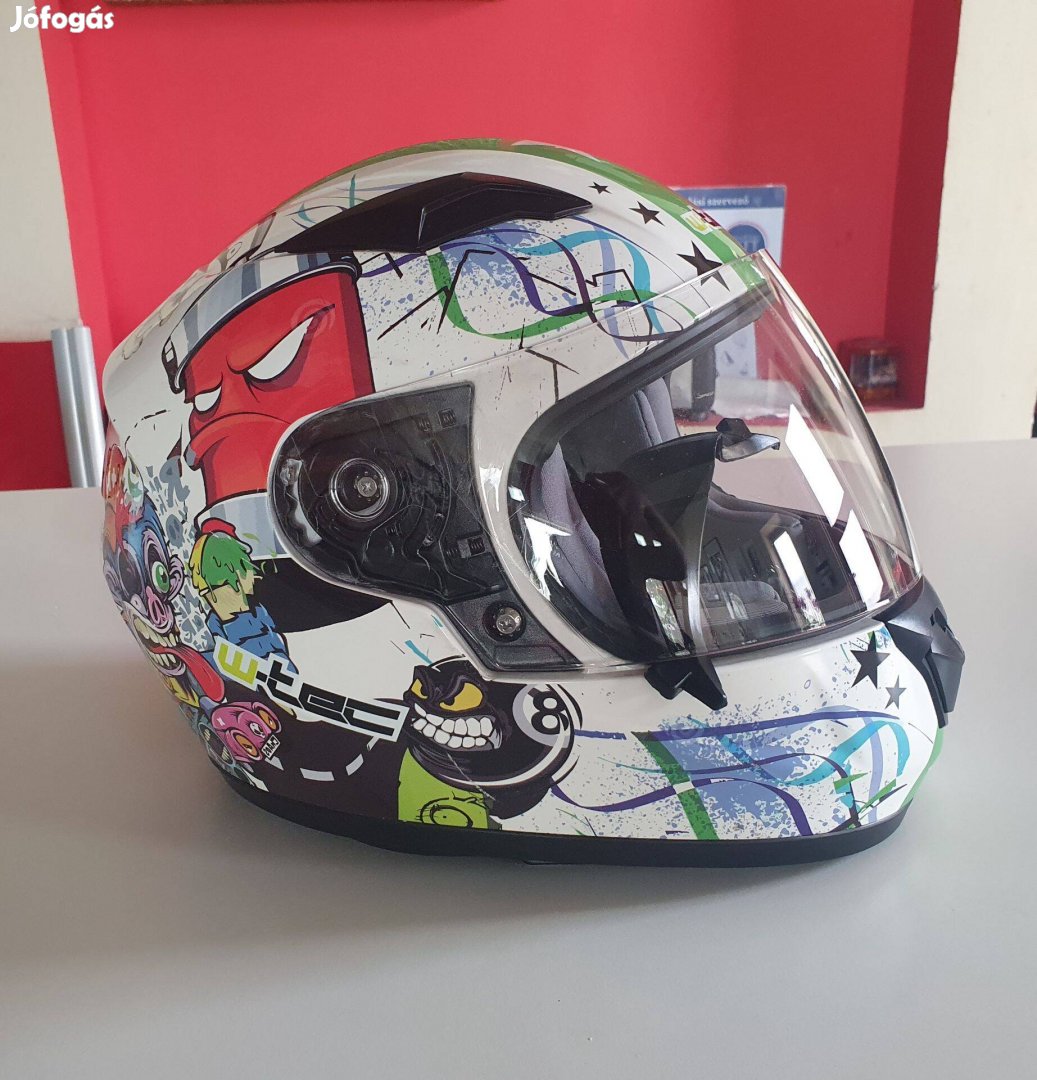 Ultrakönnyű gyerek motoros bukósisak