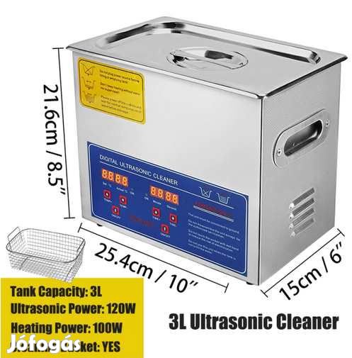 Ultrasonic Cleaner 3 Literes  (3997)