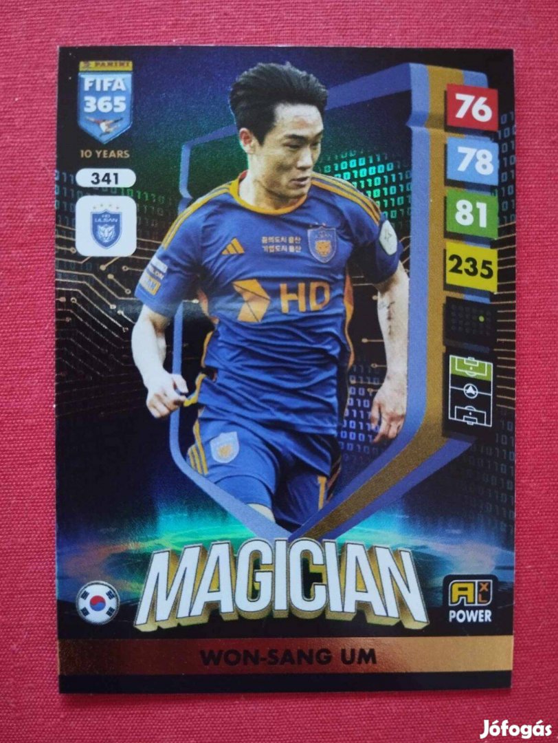 Um Won-sang (Ulsan) FIFA 365 2025 Power Magician focis kártya