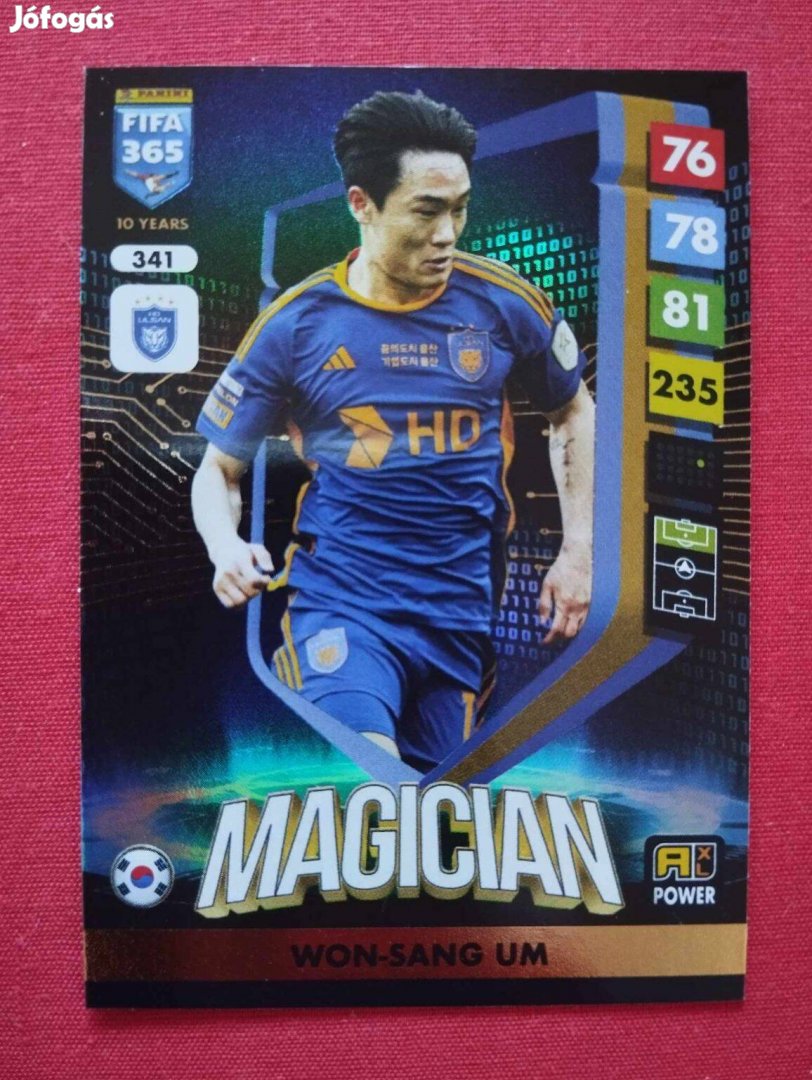 Um Won-sang (Ulsan) FIFA 365 2025 Power Magician focis kártya