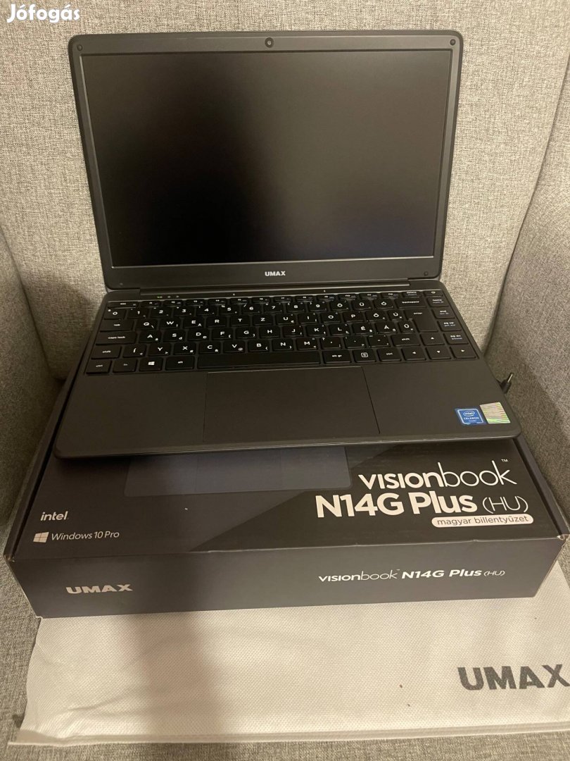 Umax Visionbook N14G Plus HU laptop Windows 10 Pro-val