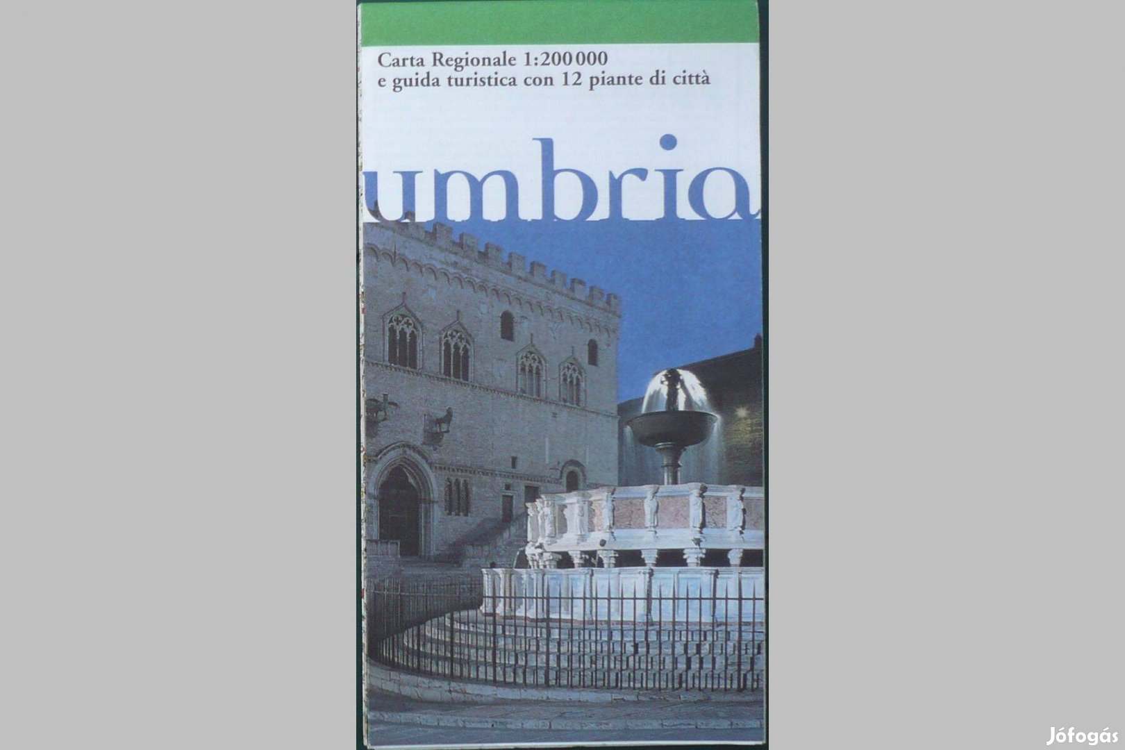 Umbria térképe város térképekkel, 1:200000