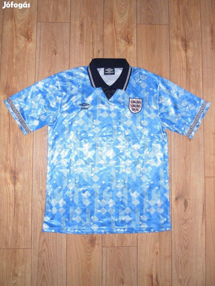 Umbro Angol válogatott 1990-1992 rövid ujjú mez (XXL-es)